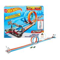 Hot Wheels Double Loop Dash Trackset ชุดรางHotwheel รางตีรังกา รางชุดใหญ่ ราง รางยาว 14ฟุด