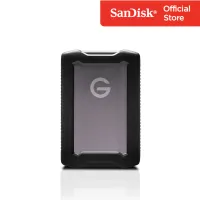 [เริ่มจัดส่งวันที่ 13 ก.ย. 66] SanDisk Professional G-DRIVE ArmorATD 4TB, Rugged, Durable portable external HDD, Up to 135MB/s,  USB-C (5Gbps), USB 3.2 Gen 1 (SDPH81G-004T-GBAND)