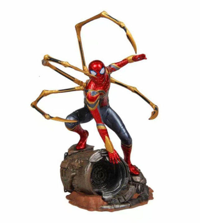 Spider-Man Figure Avengers 3 Infinity War Kotobukiya ARTFX Iron Spider ...