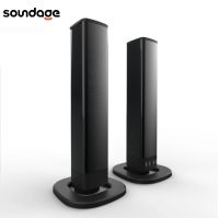 Soundage 20W Wireless Bluetooth Speaker Stereo Home Theater System Detachable Combo Sound Bar Subwoofer Speaker for TV/PC