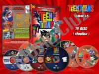 DVD การ์ตูนเรื่อง ทีนไททัน ภาค1-5 Teen Titans 1-5 (พากย์ไทย) จำนวน 10 แผ่นจบ