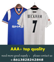 Classic Retro 84 85 86 Robson Jersey 99 Cantona Giggs Beckham Vintage Jersey Shirt