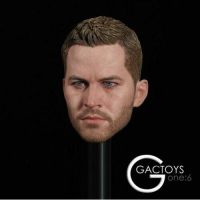 ฟิกเกอร์โมเดล หัวรูปปั้น gactoys 1/6 paul walker gc 028 f 12 สําหรับผู้ชาย