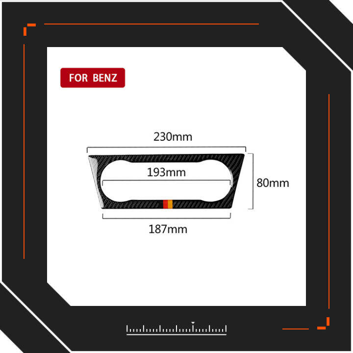 cw-applicable-a-class-gla-cla-carbon-fiber-central-control-air-conditioning-knob-panel-interior-modification-stickers-auto-parts