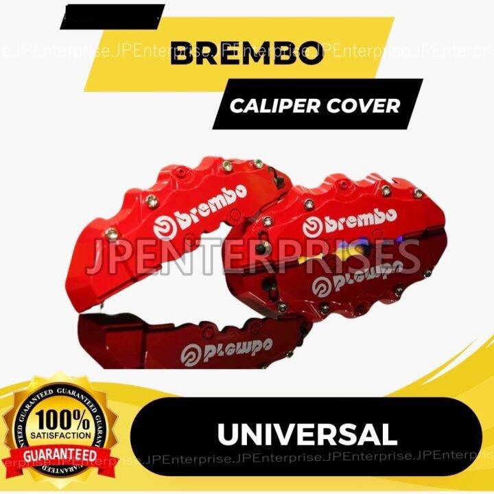 Automotive Universal Brake Caliper Cover Red White Blue Lazada PH