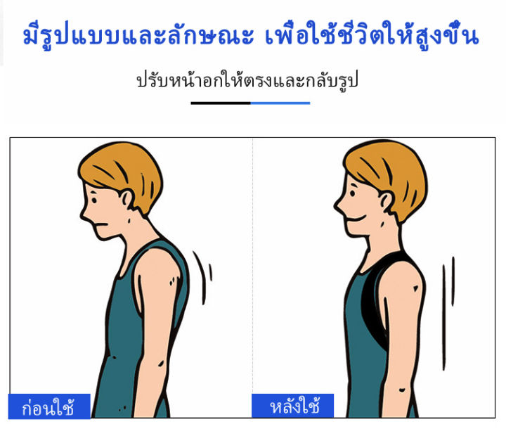 ราคาถูกคุณภาพดี-เข็มขัดพยุงหลัง-เสื้อพยุงหลัง-อุปกรณ์ปรับบุคลิกภาพ-แก้อาการปวดหลัง-ทำให้หลังตรง