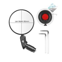 Ready in stock ?WEST BIKING Rearview Mirror Bicycle Convex Collapsible Round Cycling