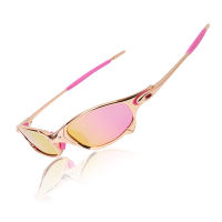 【 IN STOCK 】 Fast DeliveryO~Ba Polarized Metal Rose Gold Frame Outdoor Cycling Fishing Mountain Climbing Sunglasses