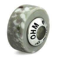 บีดแก้ว มูราโน่ Hot Stone OHM Murano Glass Bead Charm