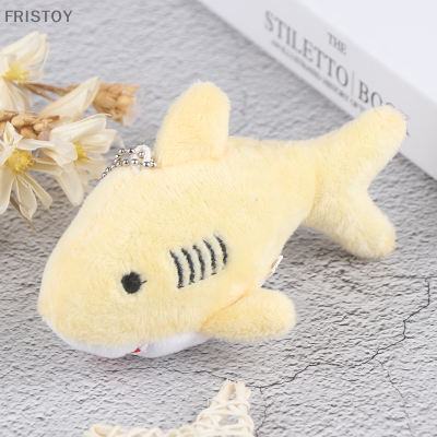 FRISTOY 12CM ตุ๊กตาฉลามของขวัญพวงกุญแจตุ๊กตา Boneka Mainan ของเล่นตุ๊กตาสร้อยคอพร้อมจี้แฟชั่น