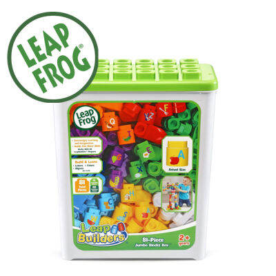 LeapFrog LeapBuilders 81-Piece Jumbo Blocks Box ตัวต่ออิเล็กทรอนิกส์ที่สร้างขึ้นเพื่อการเรียนรู้  ราคา 1790 บาท