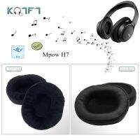 ❁☂✾ KQTFT 1 Pair of Velvet route leather Replacement EarPads for Mpow H7 Headset Earmuff Cover Cushion Cups