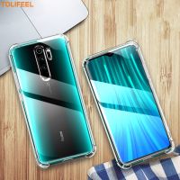 Shockproof Airbag Case For Xiaomi Redmi Note 7 8 Pro Soft Silicone Transparent Phone Back Cover For Redmi 7 7A 8 8A Note 8 Coque