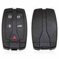 สำหรับ Land Rover Freelander 2สมาร์ทการ์ด Remote Key Shell Case 5ปุ่มขนาดเล็กใส่ใบมีด Fob Key Cover