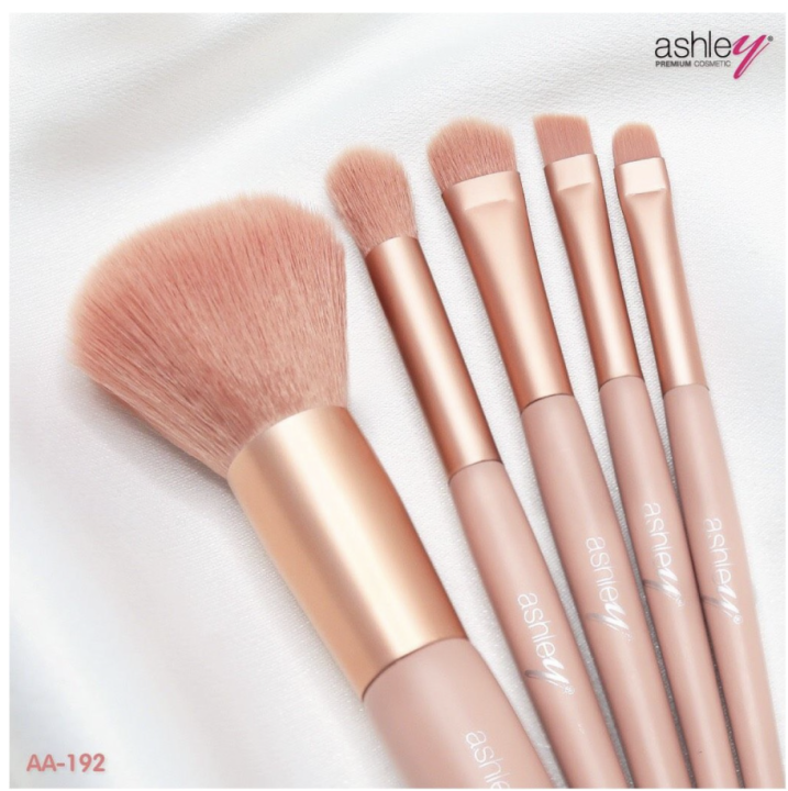 ashley-peachy-brush-set-ชุดแปรงน้องพีช-พร้อมกระเป๋า-ยั่วมาก-ขนนุ่มสุดๆ-ของแท้-พร้อมส่ง