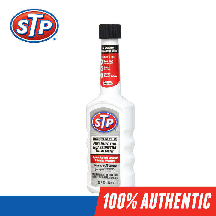 STP High Mileage Fuel Injector & Carburetor Treatment 5.25oz PNSTP