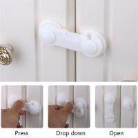 6P/Lot Plastic Cabinet Lock Child Safety Locks Refrigerator Drawer Latches