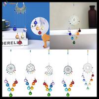 LIFESEN โมบายกระดิ่งลมคริสตัลแบบแขวนสำหรับ Sun Catchers เครื่องประดับหน้าต่างประดับรถสีรุ้งแบบทำมือ