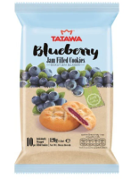 TATAWA Blueberry Jam Filled Cookies 120g (10 pcs) ++ คุกกี้สอดไส้แยมบลูเบอร์รี ตรา ทาทาวา 120g (10 pcs)