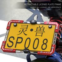 CNC Motorcycle License Plate Mount Holder Frames For YAMAHA R1 2015 Pw50 Mt 10 Yzf600R Thundercat Raptor 660 Wr450F V Star 650