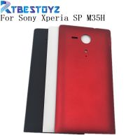 ปลอกหุ้มด้านหลังฝาหลังเคสสำหรับ Sony Xperia M35h C5302 M35 C5303 C5306ฝาหลังตัวเครื่องพร้อมโลโก้