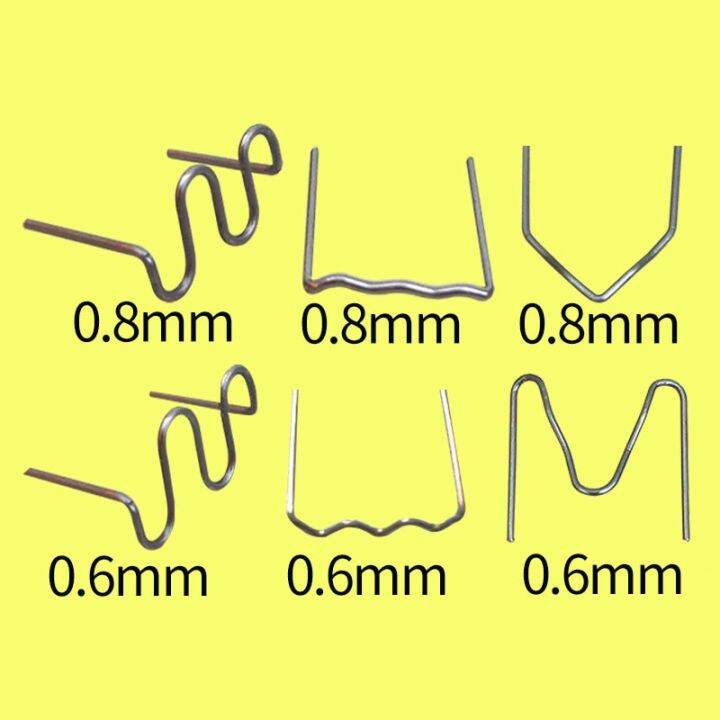 sotota-ลวดเย็บกระดาษความร้อน0-8มม-0-6มม-500ชิ้นฉากยึดเหล็กกล้ามุมคลื่นสำหรับเครื่องเย็บกระดาษแบบร้อนซ่อมพลาสติก