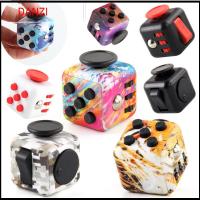 00DANZI00 ของขวัญสำหรับผู้ใหญ่สำหรับเด็ก Magic Cube สร้างสรรค์ บรรเทาความวิตกกังวล Fidget Cube ออทิสติก ลูกเต๋าบีบอัด ของเล่นต่อต้านความเครียด