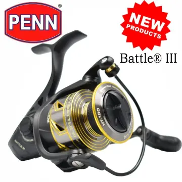PENN BATTLE III DX Spinning Fishing Reel 4000-8000 6+1BB Full Metal Body  Gear Ratio 4.7/5.6/6.2 Saltwater Reels Fishing Tackle