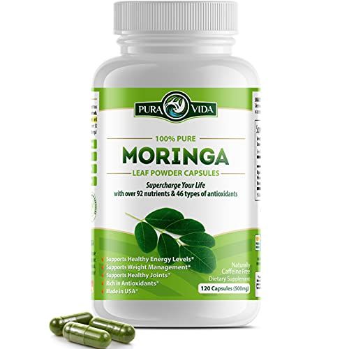 Pre Order Moringa Capsules By Pura Vida Moringa Organic Moringa Powder Natural Joint