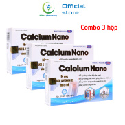 Combo 3 hộp Viên uống Calcium Nano giúp chắc khỏe xương