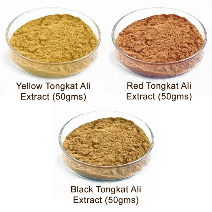 3 Types Tongkat Ali Extract Promo (Yellow, Red & Black Tongkat Ali