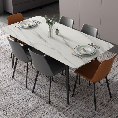 โต๊ะหินอ่อน โต๊ะทานข้าว ขนาด160*80 มีสองสีให้เลือก โต๊ะกินข้าว โต๊ะบาร์  โต๊ะเคาท์เตอร์บาร์ โครงเหล็ก (ไม่รวมขาโต๊ะส่งแยกขาโต๊ะ)