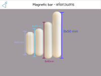 แท่งแม่เหล็กกวนสาร Magnetic Bars