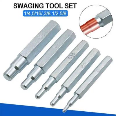 ชุดตอกแป๊ป ชุดตอกขยาย ชุดขยายท่อ ขยายท่อทองแดง ประแจตอกท่อทองแดง 5ตัวชุด SWAGING TOOL SET No.CT193 แท้ ส่งเร็ว-ทันใช้