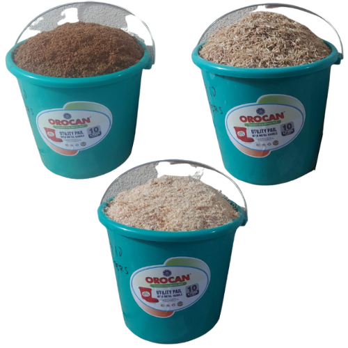 GOOD FOR CAT LITTER, PLANTS AND ANIMAL BEDDINGS 10LITERS KUSOT, COCO