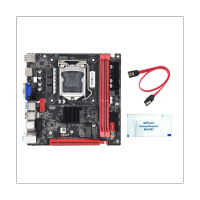 B75A(B75) Motherboard Desktop Computer Motherboard +Thermal Grease+SATA Cable LGA1155 2XDDR3 RAM Slot NVME M.2+WIFI M.2 Interface USB3.0 SATA3.0 Board