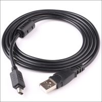 2IN สายตะกั่วซิงค์ข้อมูล1 USB/ทีวี AV สำหรับแบตเตอรี่กล้องโอลิมปัส CB-USB6 1070ทนทาน3000 5010 6000 Mju 700 710 725SW 730