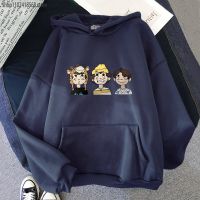 Cartoon Sturniolo Triplets Hoodie Funny Print Sweatshirt Clothes Long Sleeve Tops Harajuku Casual Hoodies for Men Size XS-4XL