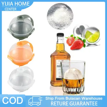 4 Ice Ball Molds Cavity Round Ice Cube Maker DIY Bar Party Cocktail 4-hole  Tool