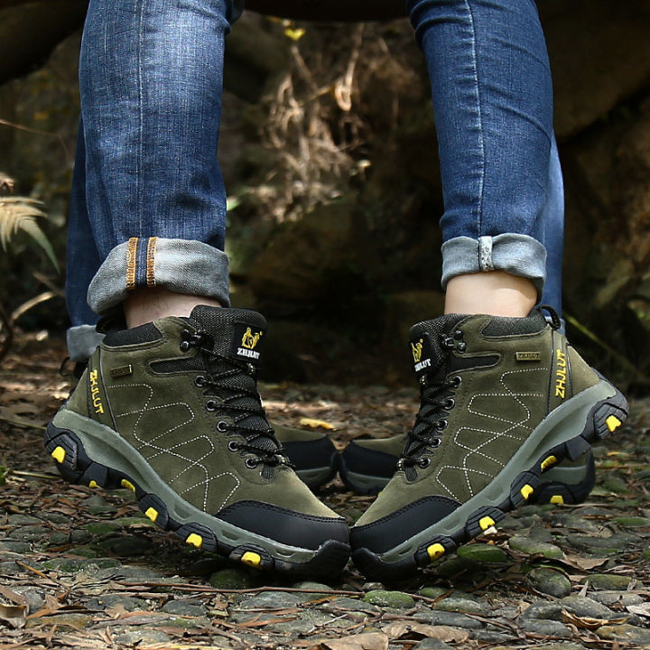 รองเท้าเดินป่ามืออาชีพ-รองเท้าเดินป่ากันน้ำสำหรับมืออาชีพ-รองเท้าบูตเดินป่าปีนเขากลางแจ้งรองเท้ากีฬา2023