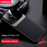 NUBULA เคสโทรศัพท์มือถือสำหรับ Xiaomi Mi 11T Pro (6.67) นิ้ว,เคสหนังกันรอยจีบฝาหลังโทรศัพท์มือถือกระจก Plexi Hp Xiaomi 11T เคสป้องกันโทรศัพท์มือถือกันกระแทกสำหรับ Xiaomi Mi 11T Pro | 11T