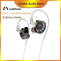 (SHANG LONG)LAFITEAR 2DD หูฟัง LAFITEAR,หูฟังมีสาย6BA มอนิเตอร์ความละเอียดสูงอินเอียร์หูฟังไฮไฟ2 Dynamic 6 Balanced Armature ไดร์ฟระบบไฮบริด