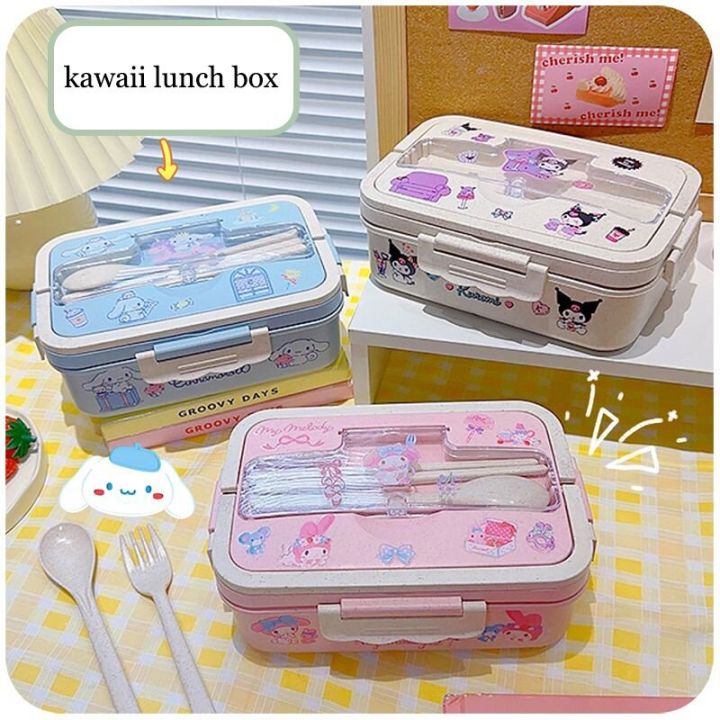 Kuromi Stainless Thermal Lunch Box Set