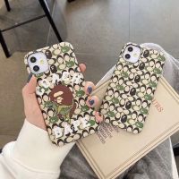 เคสโทรศัพท์มือถือหนัง ลาย Bape Coach สําหรับ iPhone XS Max 11 Pro Max