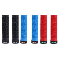 2pcs MTB Grips Mountain Bike Lockable Aluminum Clamp Grip Lock On Anti-Slip Rubber Bicycle Shock-Proof Handle  10 Handlebars