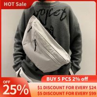 Large Capacity Storage Waist Bag Canvas Fanny Pack For Men And Women Big Blet Bag Multi Functional Chest Bags Banana Waist Packs