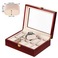 New Watches Organizer Box 2 3 5 6 10 12 Grids Watch Organizers Luxury Wooden Watch Box 5 Slots Wood Holder Boxes For Men Women