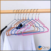 Orna ไม้แขวนเสื้อ ไม้แขวนหุ้มซีลีโคนกันลื่น ราคา 1 ชิ้น Non-slip hanger for 1pcs สปอตสินค้า