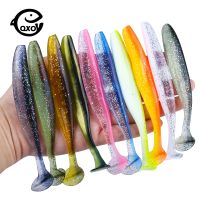 QXO 10pcs/Lot 7cm 10cm 13cm Soft Worm Lures Silicone Bait Sea Fish Pva Swimbait Wobblers Goods For Fishing Artificial Tackle Accessories