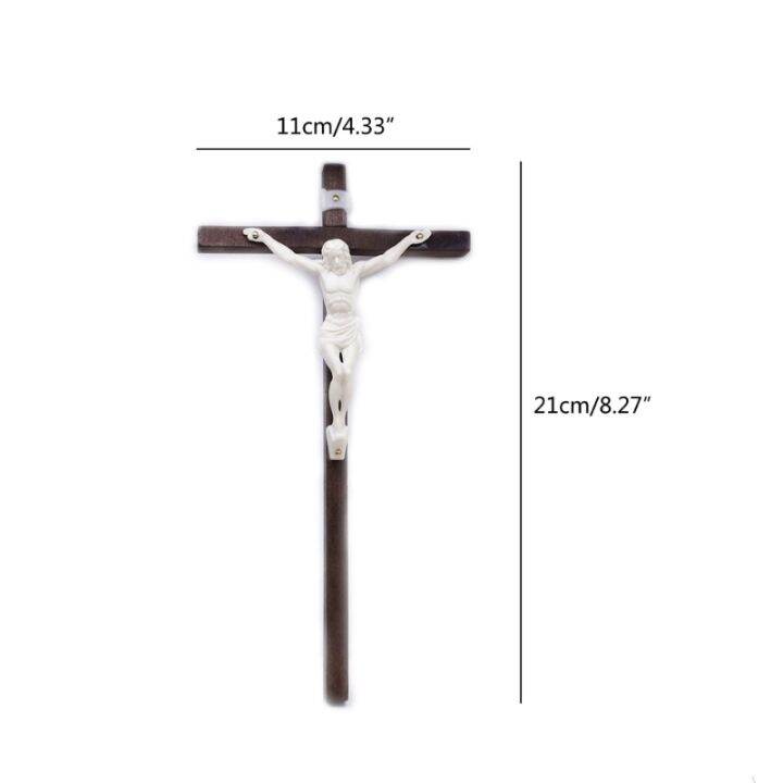 ไม้-crucifix-ติดผนัง-home-office-decor-ตาราง-wall-art-decor-สำหรับสวดมนต์-altar-chapel-church-เครื่องประดับ-christ